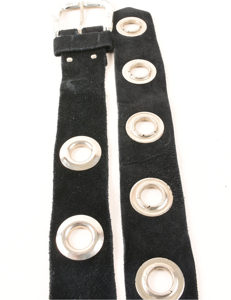 Metallic Western Belt - M