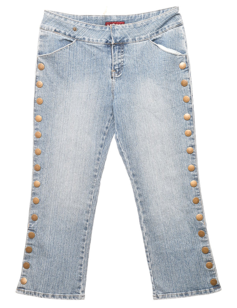 Mid Rise Bootcut Jeans - W30 L24