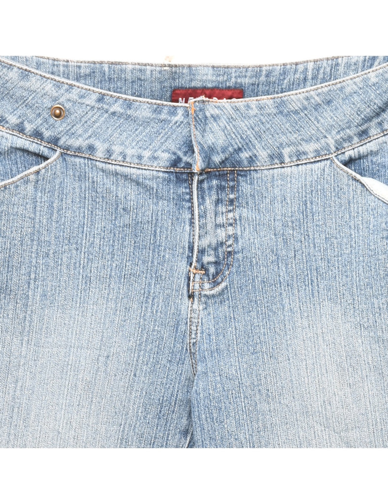 Mid Rise Bootcut Jeans - W30 L24