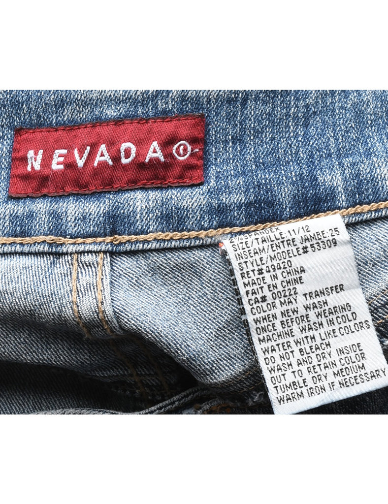 Mid Rise Bootcut Jeans - W30 L24
