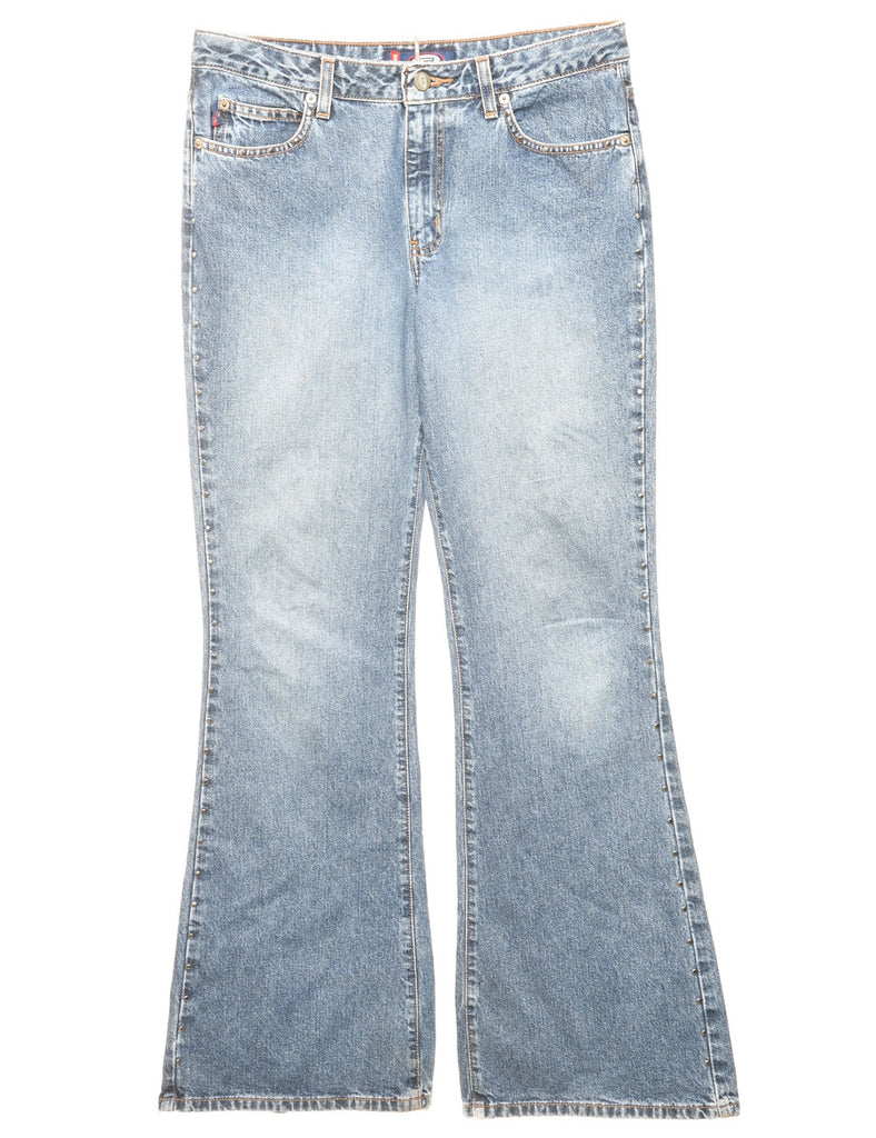 Mid Rise Flared Jeans - W30 L32