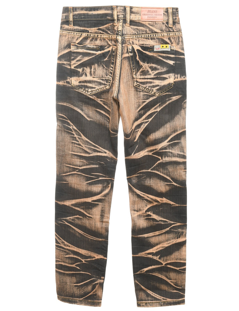 Mid Rise Straight Fit Jeans - W28 L30