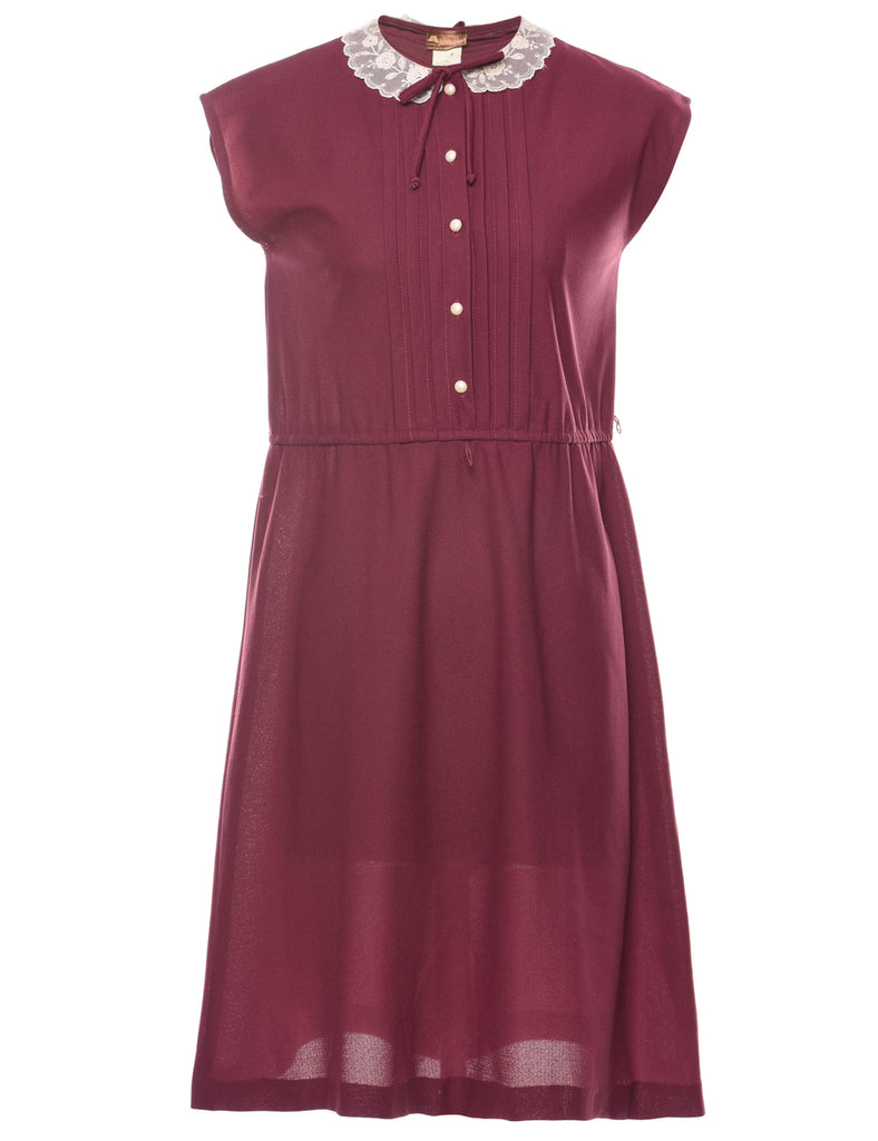 Midi Length Shirt Dress - S