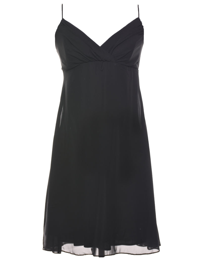 Mini Black Dress - S