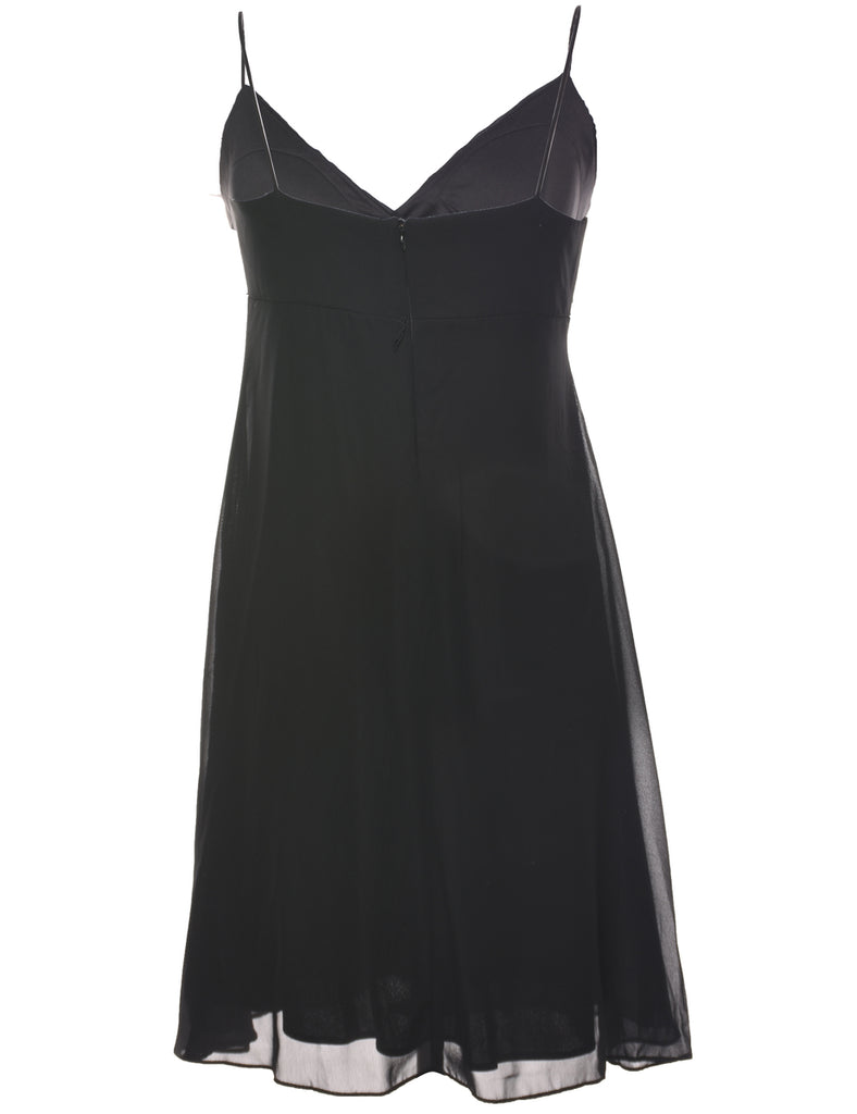 Mini Black Dress - S