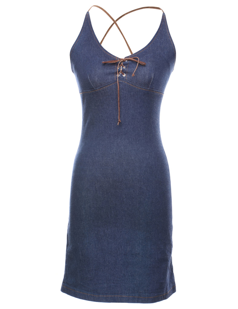 Mini Denim Dress - XS