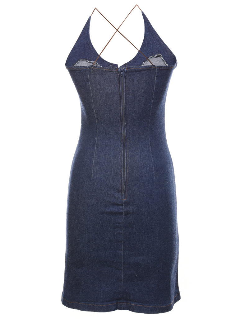 Mini Denim Dress - XS