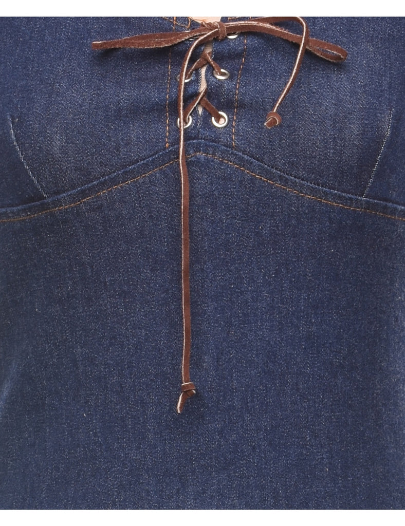Mini Denim Dress - XS