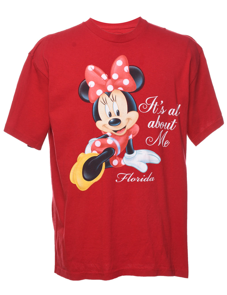 Minnie Mouse 1990s Cartoon T-shirt - XL