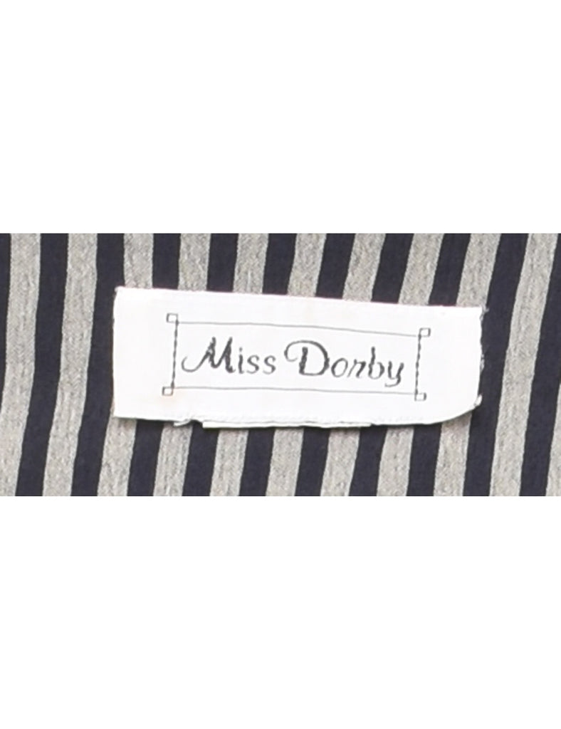 Miss Dorby Striped Dress - M