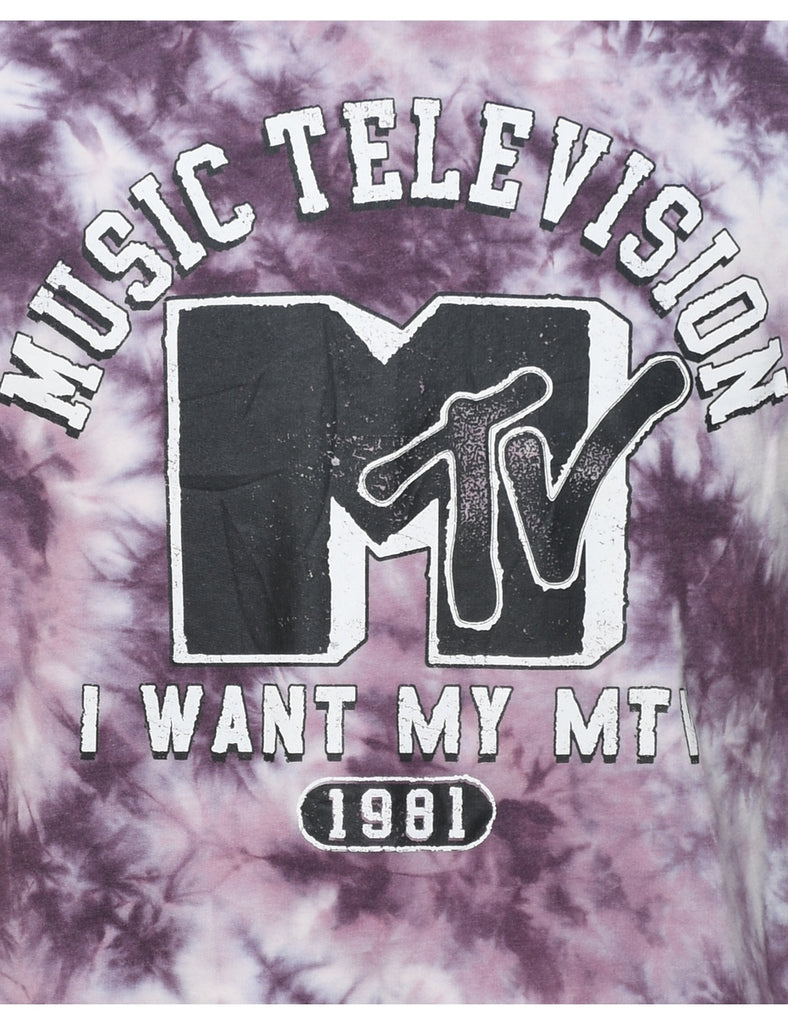MTV Tie-Dye Sweatshirt - M