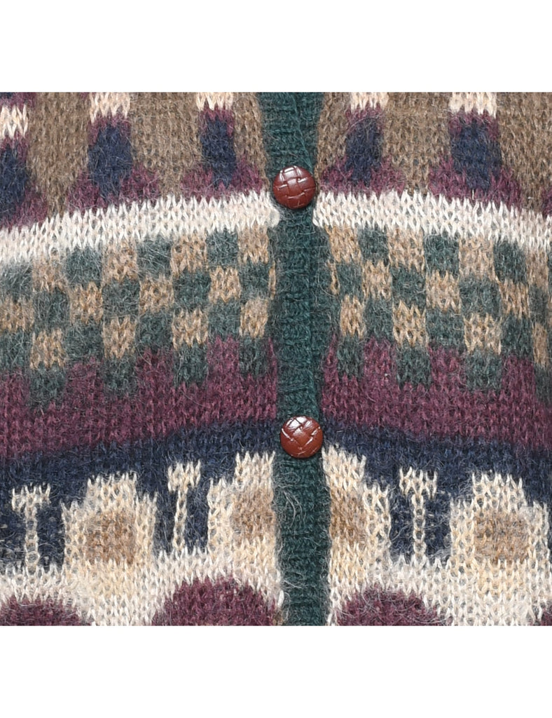 Multi-colour Cardigan - M