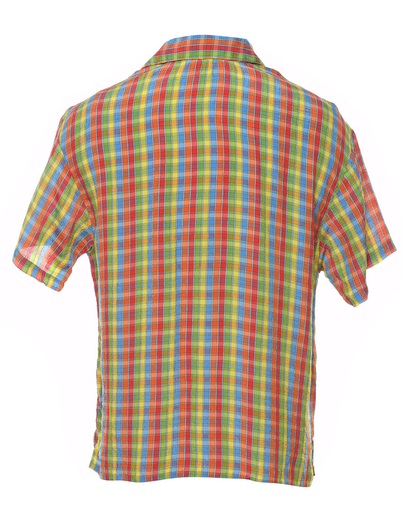 Multi-colour Checked Shirt - M