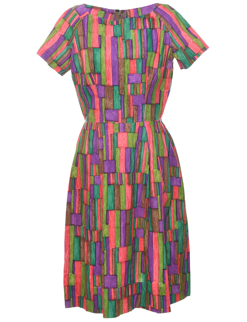 Multi-colour Dress - L