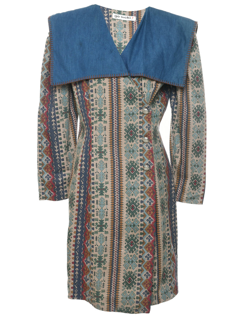 Multi-colour Dress - L