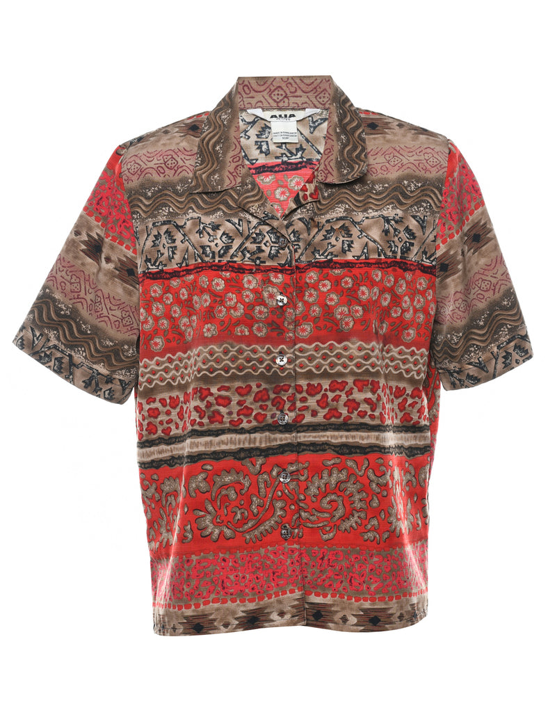 Multi-colour Floral Shirt - L