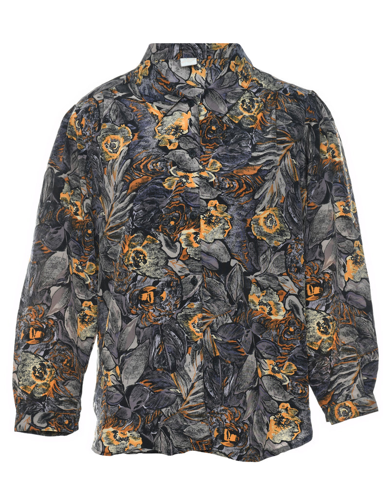 Multi-colour Floral Shirt - L