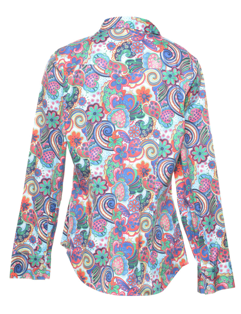 Multi-colour Floral Shirt - L