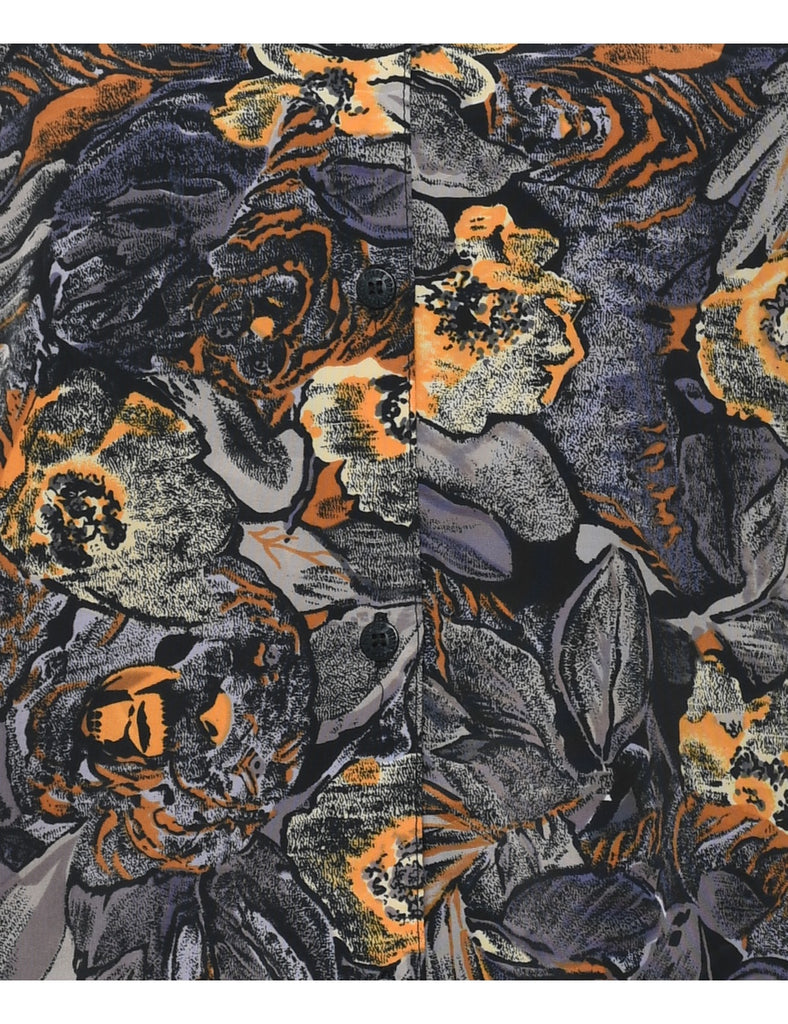 Multi-colour Floral Shirt - L