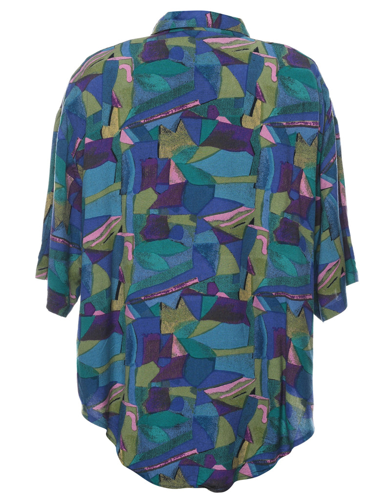 Multi-colour Geometric Shirt - XL