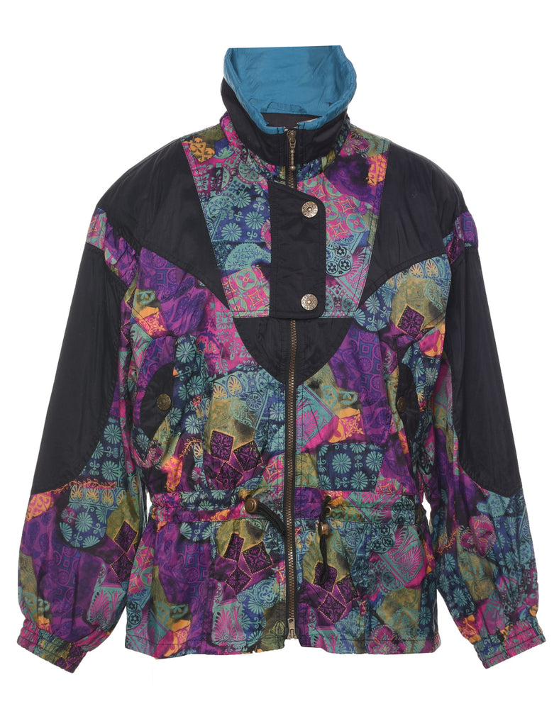 Multi-colour Nylon Jacket - M