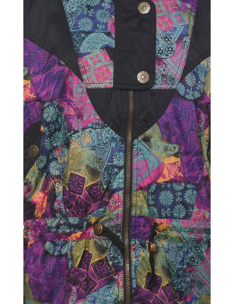 Multi-colour Nylon Jacket - M