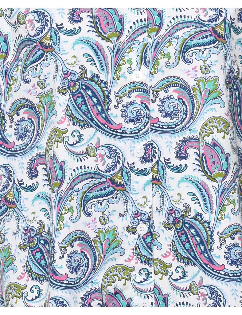 Multi-colour Paisley Shirt - M