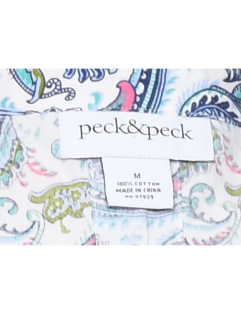 Multi-colour Paisley Shirt - M