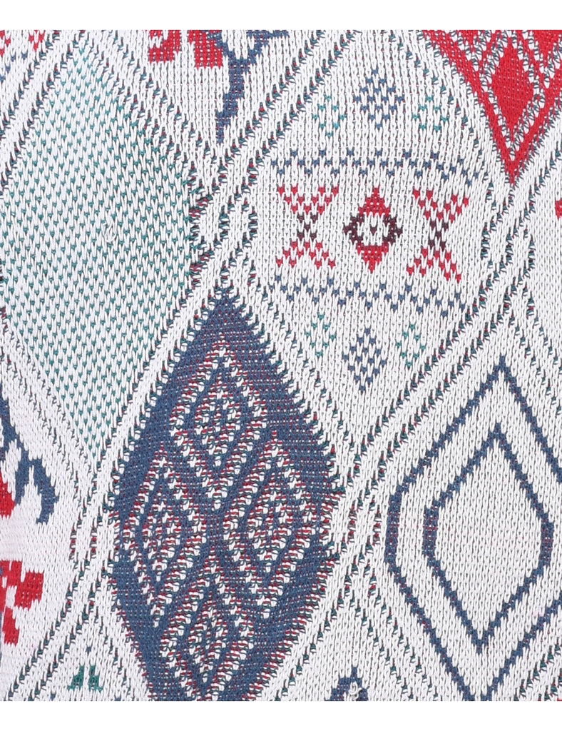 Multi-colour Patterned Jumper - L