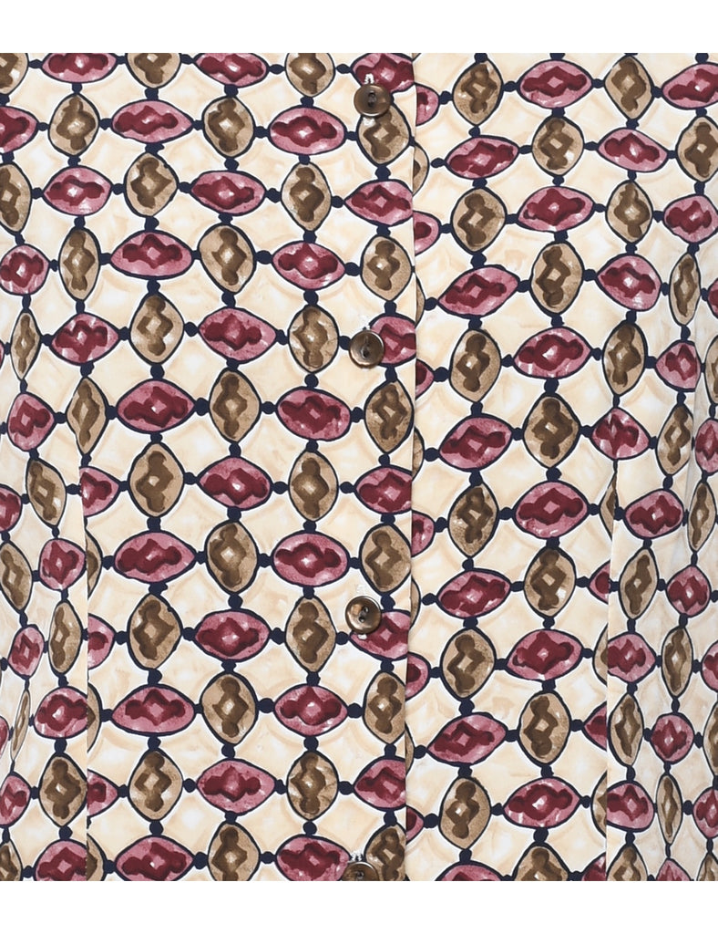 Multi-colour Patterned Shirt - L