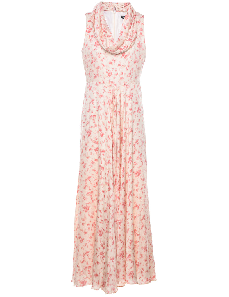 Multi-colour Silk Dress - M