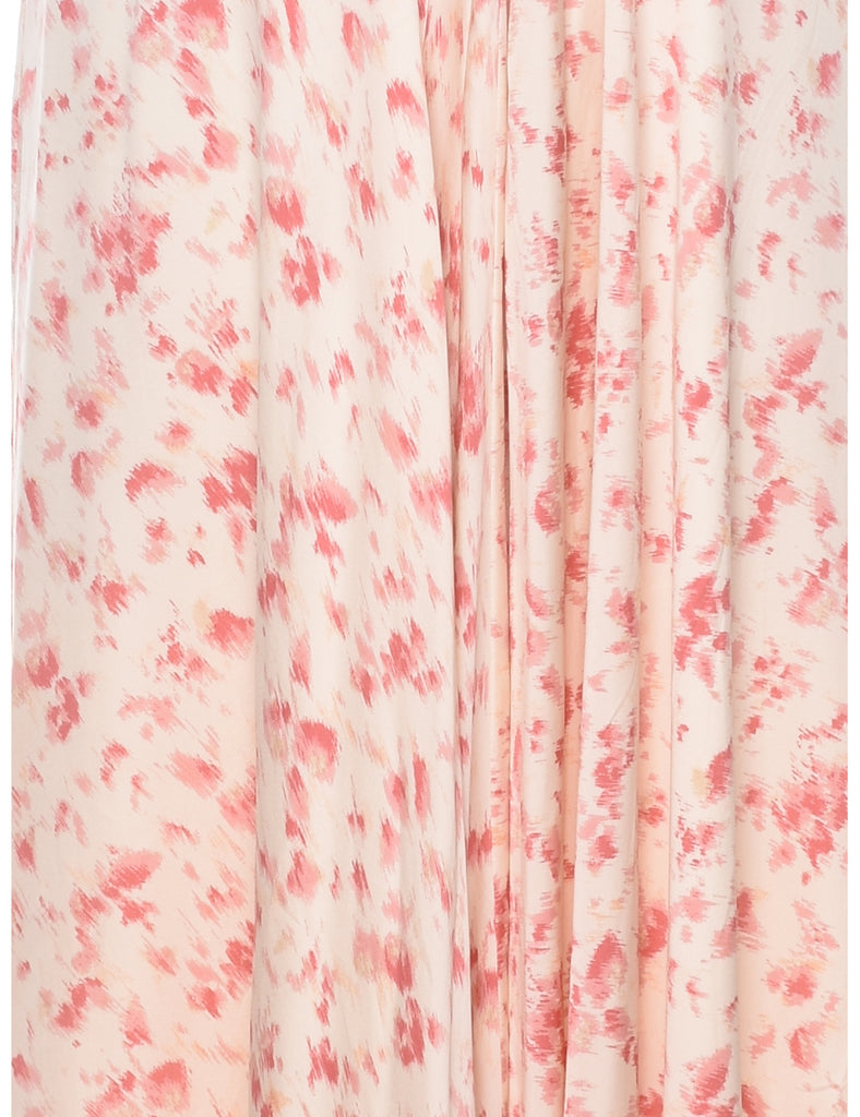Multi-colour Silk Dress - M