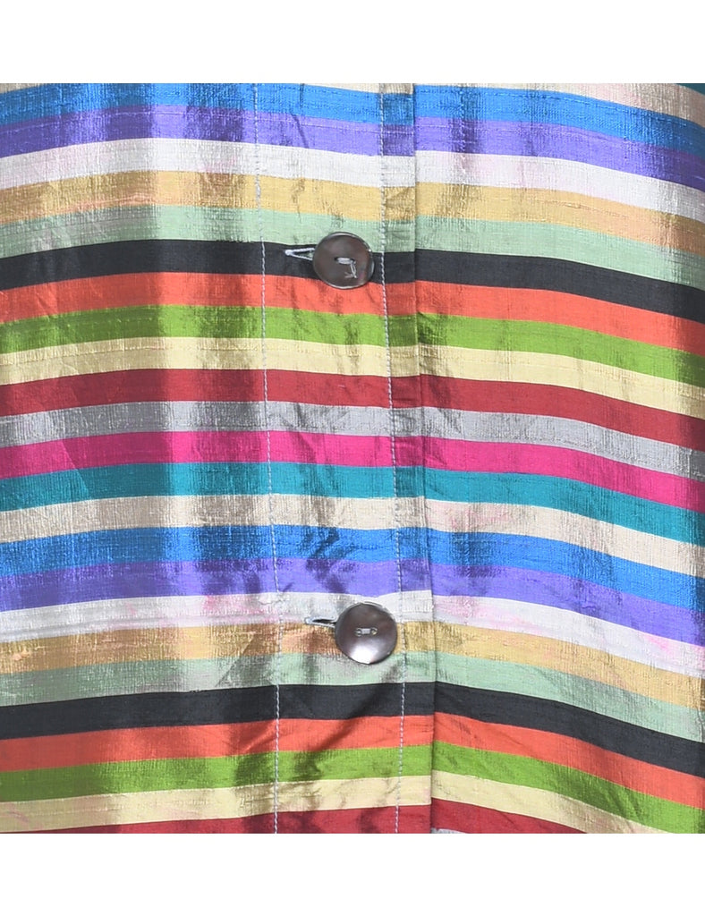 Multi-colour Striped Shirt - L
