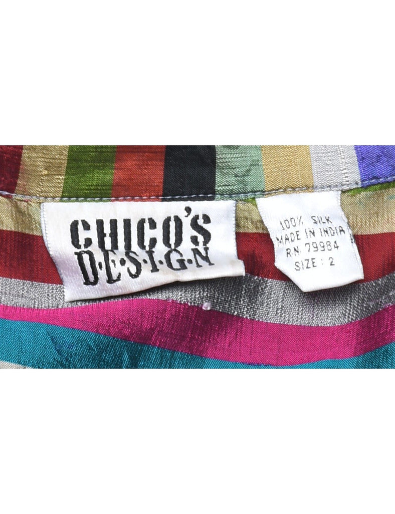 Multi-colour Striped Shirt - L