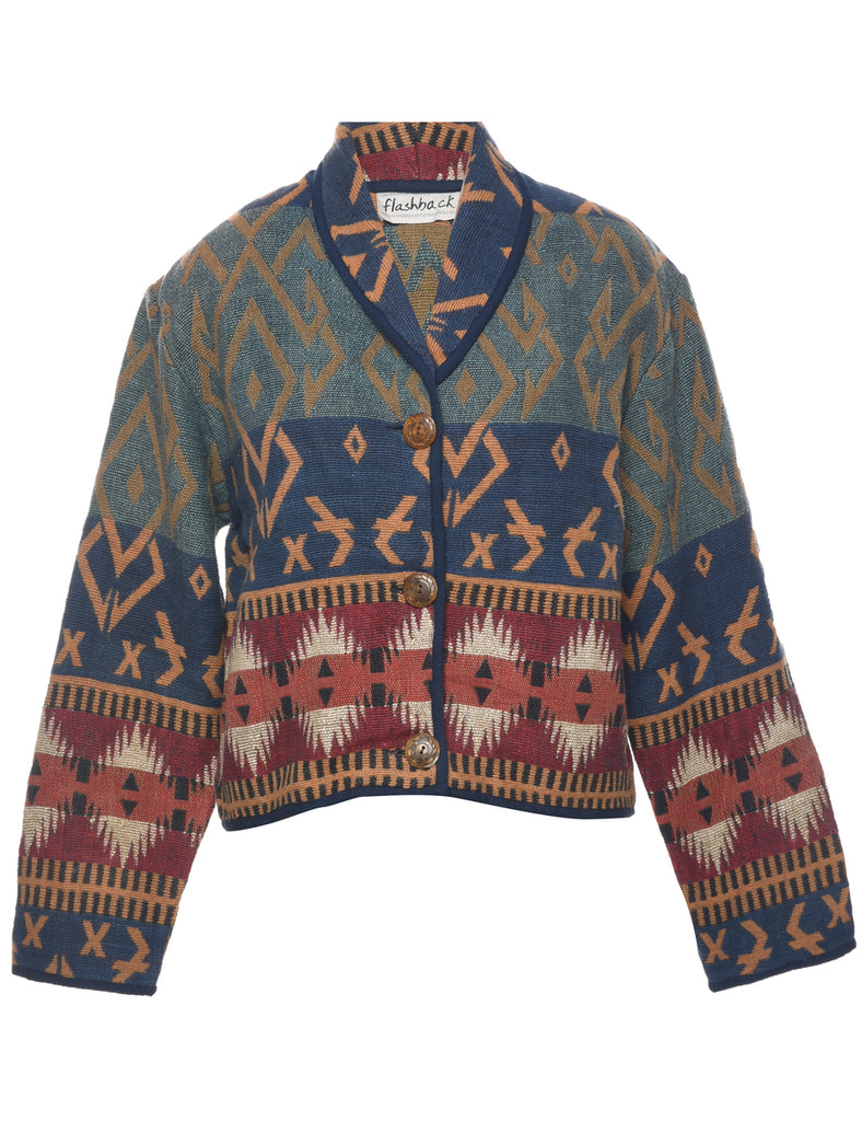 Multi-colour Tapestry Jacket - L