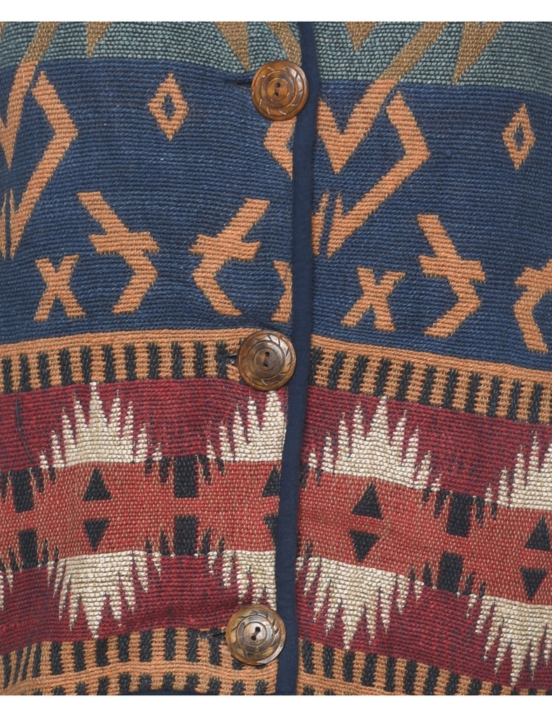 Multi-colour Tapestry Jacket - L