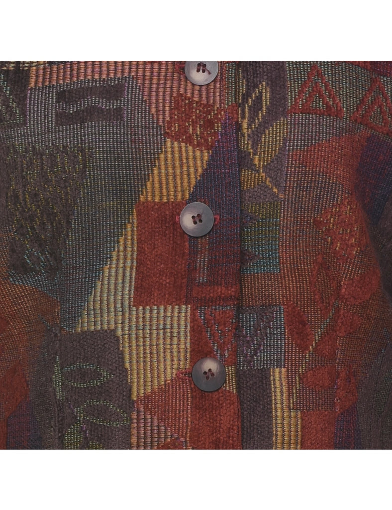 Multi-colour Tapestry Jacket - M