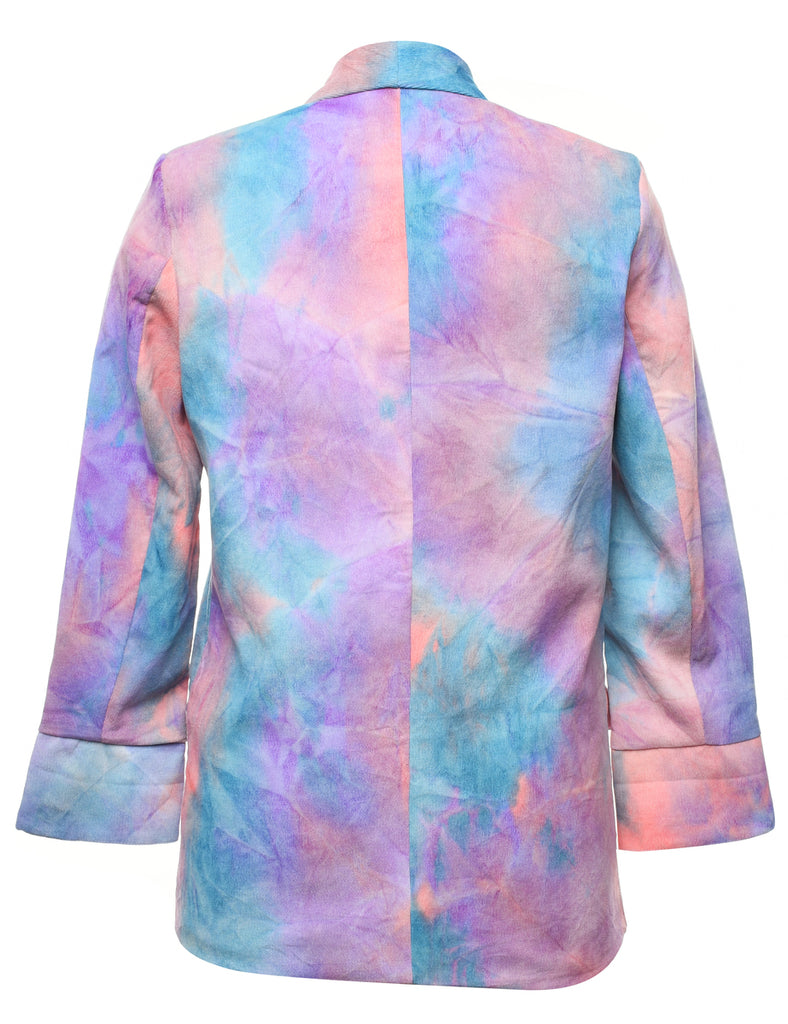 Multi-colour Tie-Dye  Blazer - L
