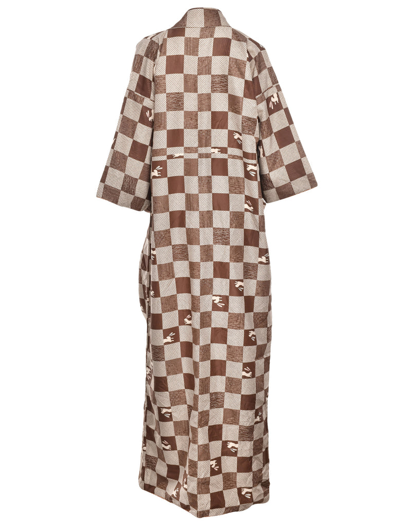 Multi Print Full Length Kimono -