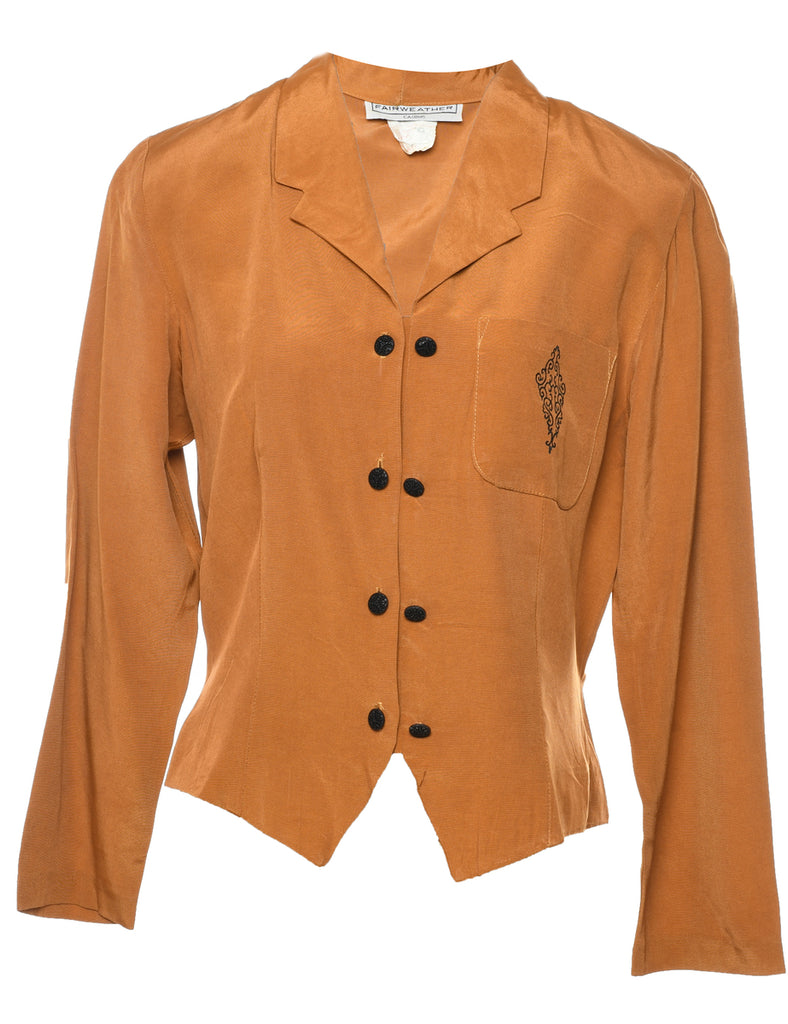 Mustard Blouse - L