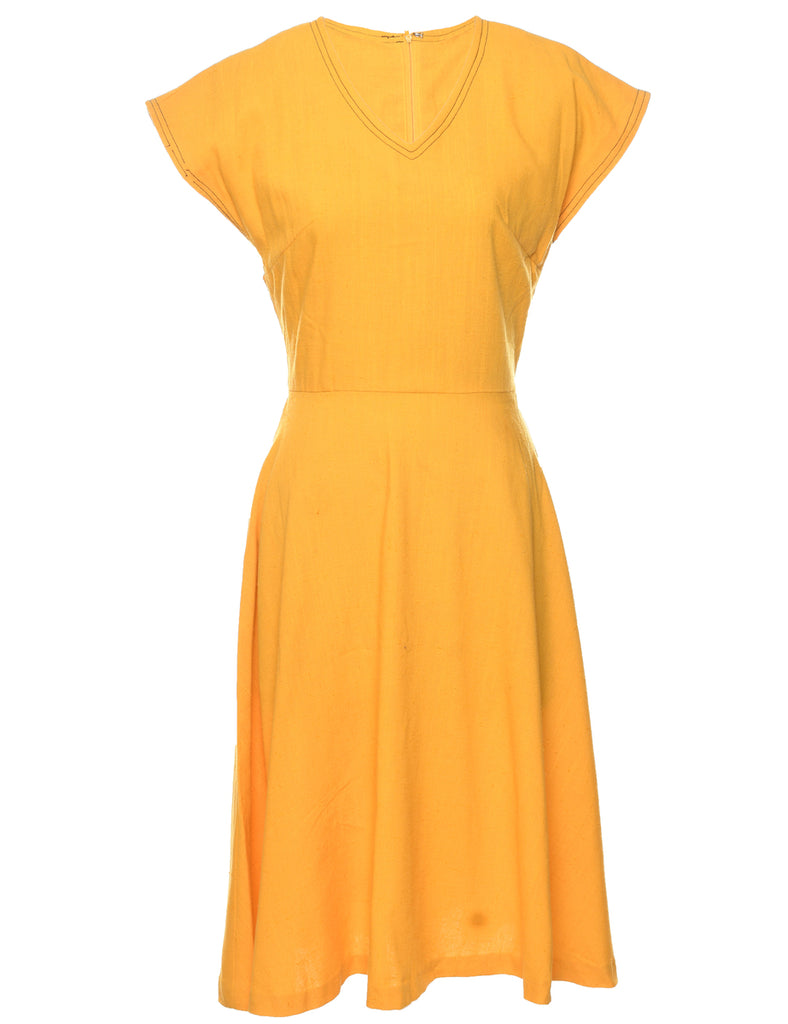 Mustard Dress - S