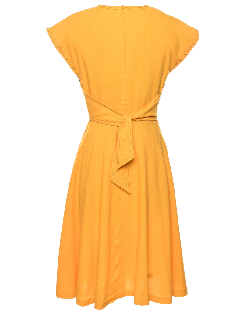 Mustard Dress - S