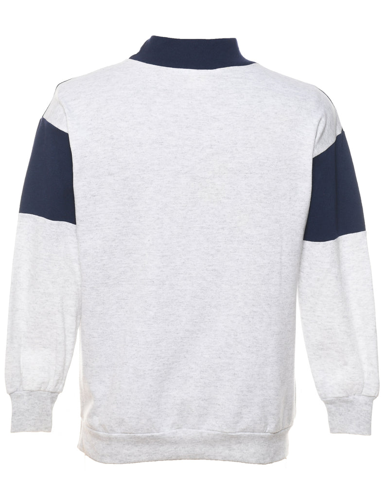 Nautic Printed Sweatshirt - S