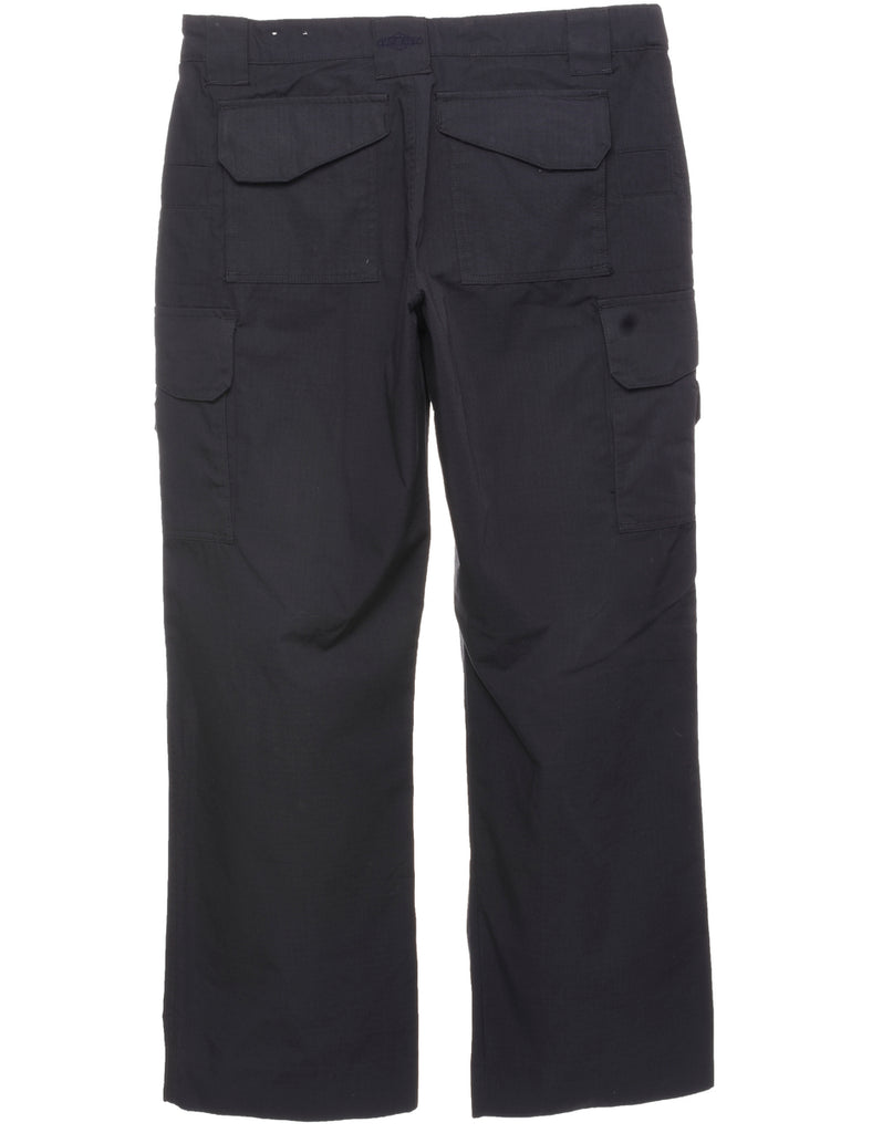Navy Cargo Trousers - W36 L32