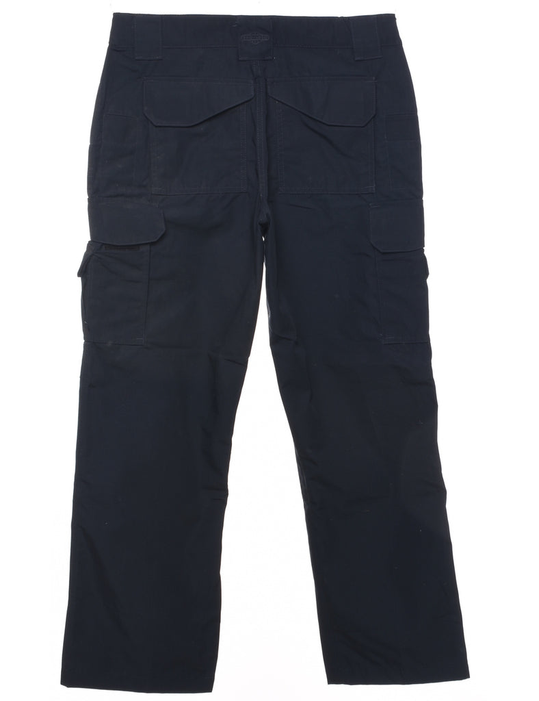Navy Cargo Trousers - W33 L29