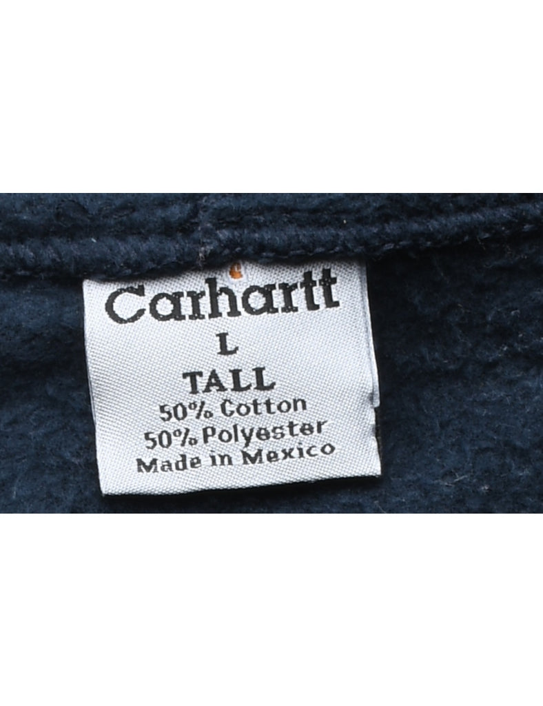 Navy Carhartt Hoodie - L