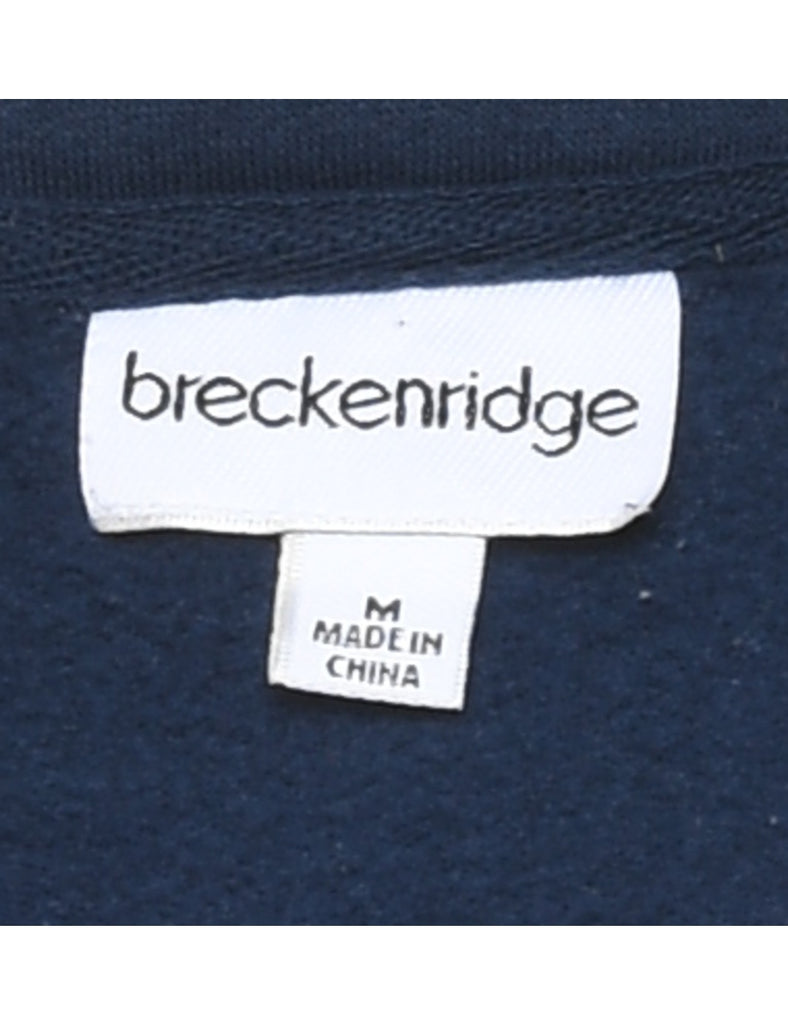 Navy Christmas Sweatshirt - M