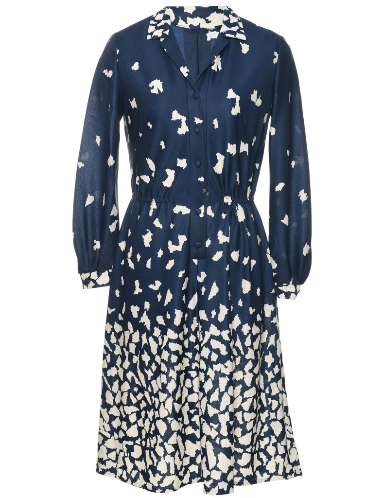 Navy Dress - M