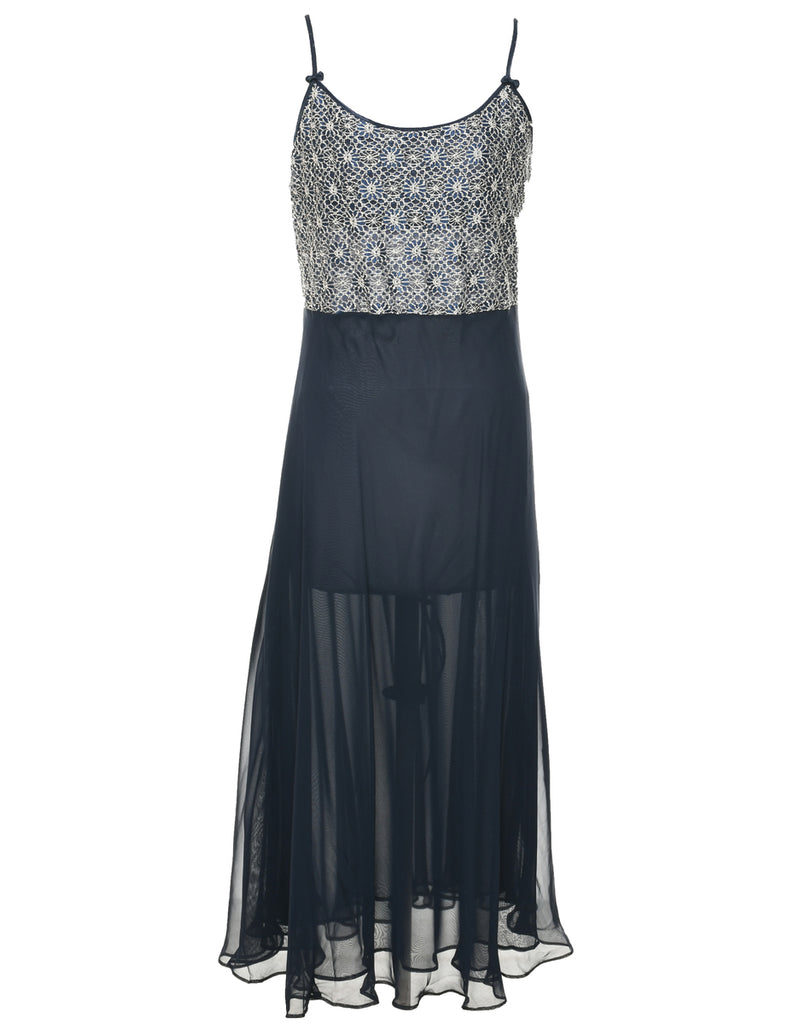 Navy Dress - M