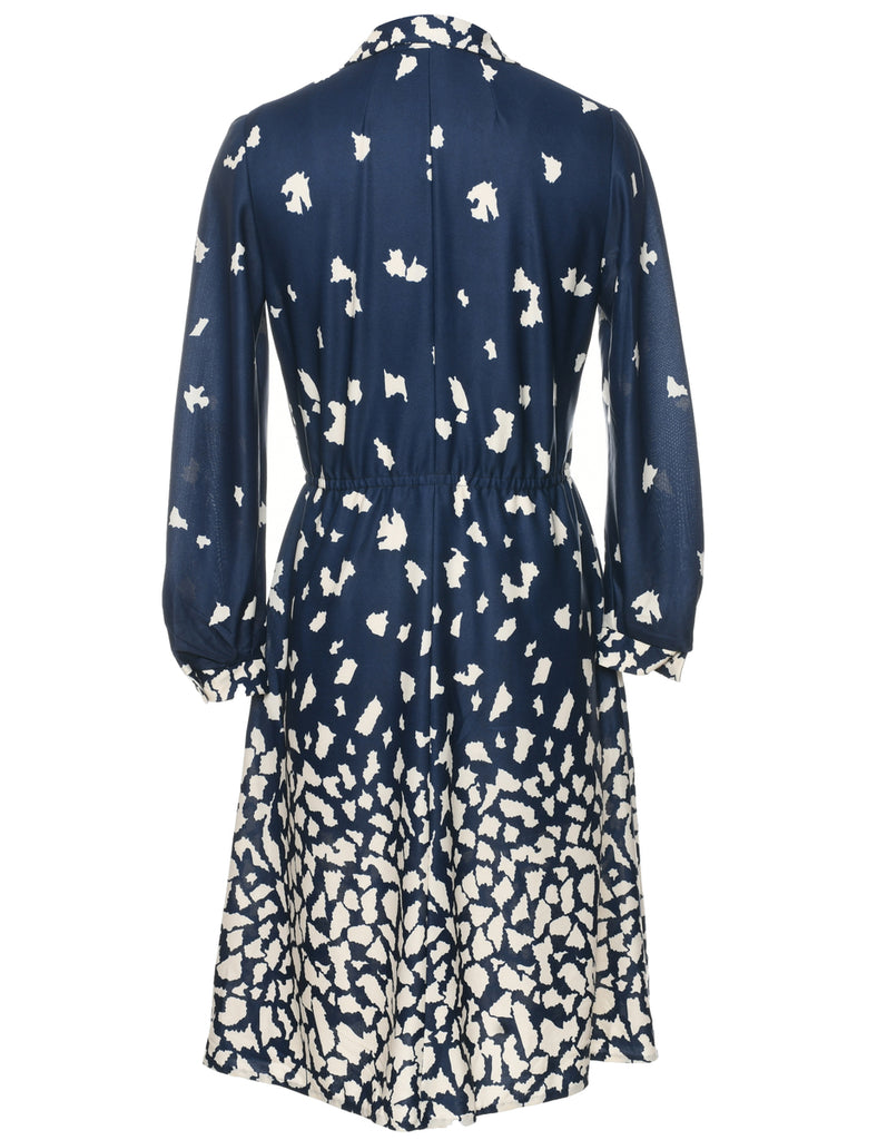 Navy Dress - M